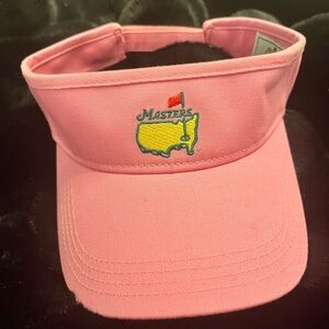 Pink women’s Masters visor